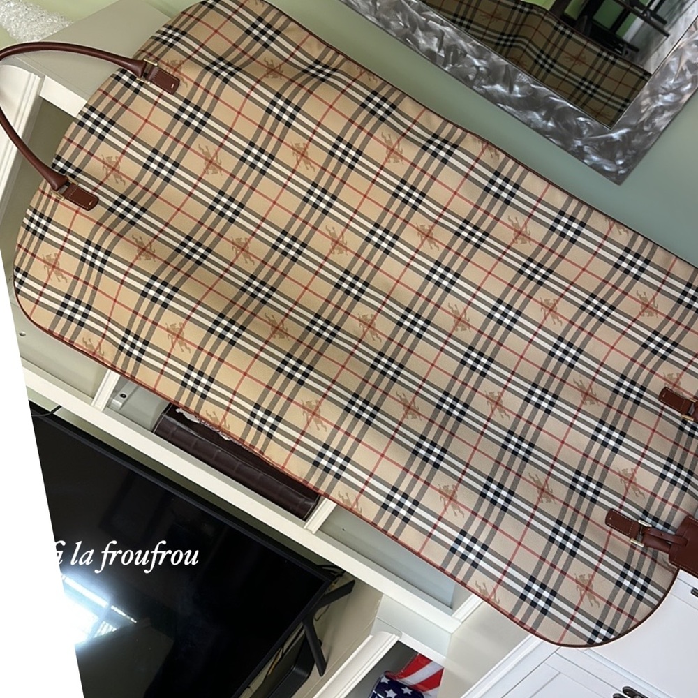 Authentic Burberry garment bag